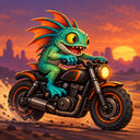 Murloc riding a motorcycle — 2026-10-16 23:04 UTC