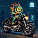 Murloc riding a motorcycle — 2026-10-16 23:04 UTC