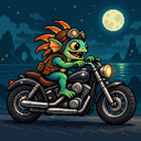 Murloc riding a motorcycle — 2026-10-16 23:04 UTC