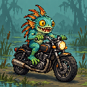 Murloc riding a motorcycle — 2026-10-16 23:57 UTC