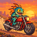 Murloc riding a motorcycle — 2026-10-17 04:59 UTC