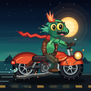 Murloc riding a motorcycle — 2026-10-17 06:04 UTC