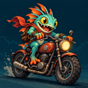 Murloc riding a motorcycle — 2026-10-17 07:04 UTC