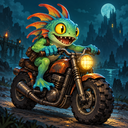 Murloc riding a motorcycle — 2026-10-17 07:05 UTC