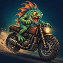 Murloc riding a motorcycle — 2026-10-04 08:03 UTC