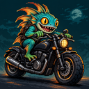 Murloc riding a motorcycle — 2026-10-17 08:03 UTC