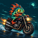 Murloc riding a motorcycle — 2026-10-17 08:04 UTC
