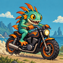 Murloc riding a motorcycle — 2026-10-17 12:59 UTC