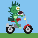 Murloc riding a motorcycle — 2026-10-17 14:06 UTC
