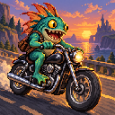 Murloc riding a motorcycle — 2026-10-04 09:04 UTC