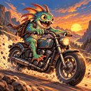 Murloc riding a motorcycle — 2026-10-17 18:02 UTC