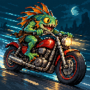 Murloc riding a motorcycle — 2026-10-17 18:59 UTC