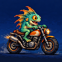 Murloc riding a motorcycle — 2026-10-17 21:00 UTC