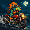 Murloc riding a motorcycle — 2026-10-17 21:00 UTC