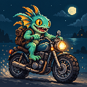Murloc riding a motorcycle — 2026-10-17 22:57 UTC