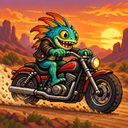 Murloc riding a motorcycle — 2026-10-18 02:06 UTC