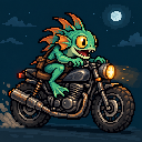 Murloc riding a motorcycle — 2026-10-18 02:07 UTC