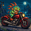 Murloc riding a motorcycle — 2026-10-18 03:58 UTC