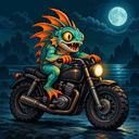 Murloc riding a motorcycle — 2026-10-18 04:59 UTC