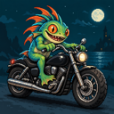 Murloc riding a motorcycle — 2026-10-18 07:07 UTC