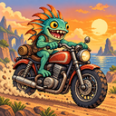 Murloc riding a motorcycle — 2026-10-18 11:01 UTC