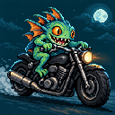 Murloc riding a motorcycle — 2026-10-18 14:05 UTC