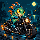 Murloc riding a motorcycle — 2026-10-18 14:05 UTC