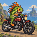 Murloc riding a motorcycle — 2026-10-04 12:03 UTC