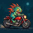 Murloc riding a motorcycle — 2026-10-18 15:59 UTC