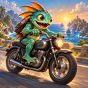 Murloc riding a motorcycle — 2026-10-04 12:04 UTC