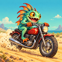 Murloc riding a motorcycle — 2026-10-18 20:01 UTC