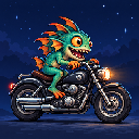Murloc riding a motorcycle — 2026-10-18 20:01 UTC