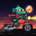 Murloc riding a motorcycle — 2026-10-18 20:04 UTC