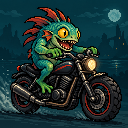 Murloc riding a motorcycle — 2026-10-18 21:04 UTC