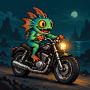 Murloc riding a motorcycle — 2026-10-18 21:04 UTC