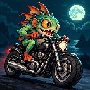 Murloc riding a motorcycle — 2026-10-19 00:04 UTC