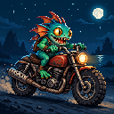 Murloc riding a motorcycle — 2026-10-19 01:03 UTC