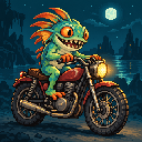 Murloc riding a motorcycle — 2026-10-19 01:04 UTC