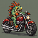 Murloc riding a motorcycle — 2026-10-04 13:03 UTC