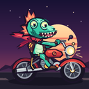 Murloc riding a motorcycle — 2026-10-19 03:04 UTC