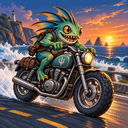 Murloc riding a motorcycle — 2026-10-04 13:03 UTC
