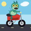 Murloc riding a motorcycle — 2026-10-19 11:05 UTC
