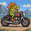 Murloc riding a motorcycle — 2026-10-19 13:00 UTC