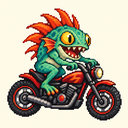 Murloc riding a motorcycle — 2026-10-19 18:57 UTC