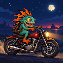 Murloc riding a motorcycle — 2026-10-19 19:59 UTC