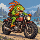 Murloc riding a motorcycle — 2026-10-19 22:59 UTC
