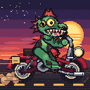 Murloc riding a motorcycle — 2026-10-19 23:01 UTC