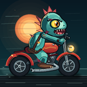 Murloc riding a motorcycle — 2026-10-20 00:04 UTC