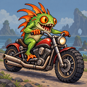 Murloc riding a motorcycle — 2026-10-20 01:00 UTC