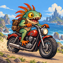 Murloc riding a motorcycle — 2026-10-20 01:00 UTC